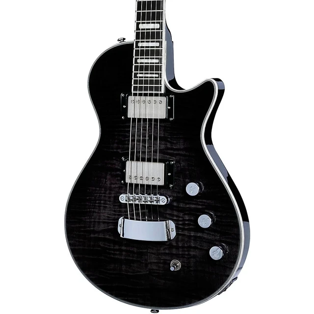 Alt view image 3 of 5 - Hagstrom Ultra Max Electric Guitar - Dark Storm Gloss