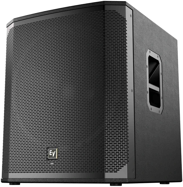 Alt view image 3 of 5 - Electro-Voice ELX200-18SP 18" Powered Subwoofer with Microphone & Cover Package