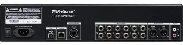 Alt view image 2 of 4 - PreSonus StudioLive 24R - 26-Input, 32-Channel Series III Stage Box and Rack Mixe + Tripod Mic Stand (8) XLR Cables.