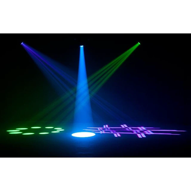 Alt view image 4 of 7 - (4) American DJ Focus Spot 4Z 200W LED Moving Head Spot Fixtures with Road Case Package