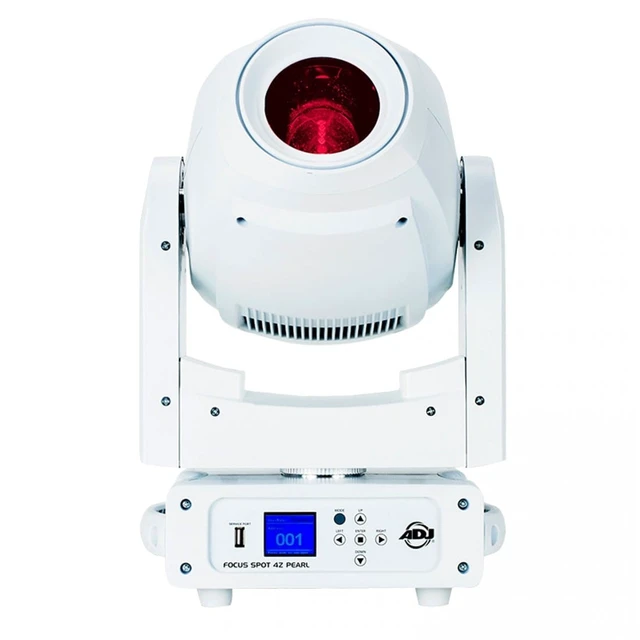 Alt view image 2 of 5 - American DJ Focus Spot 4Z Pearl 200W LED Moving Head Spot Fixture with Motorized Focus & Motorized Zoom (white)