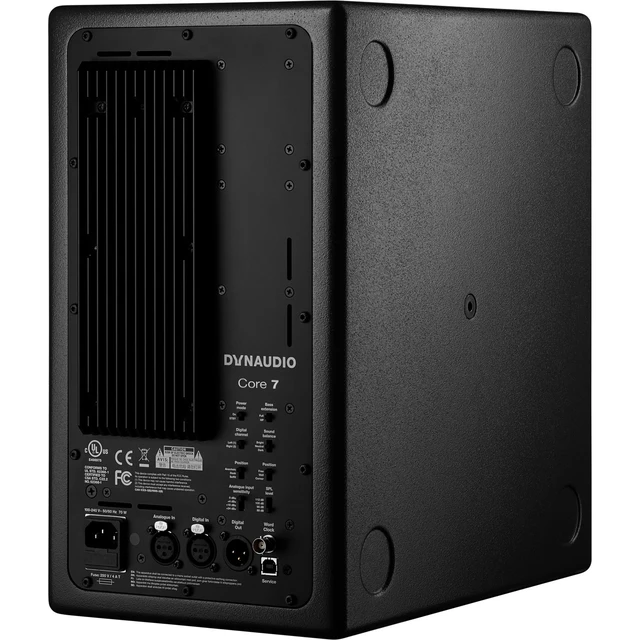 Alt view image 4 of 4 - Dynaudio Core 7 7" Powered Studio Monitor - Black