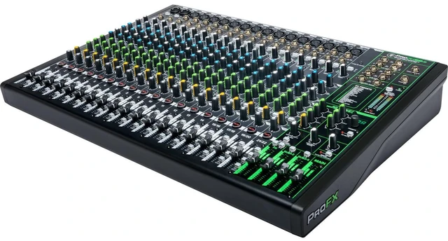 Alt view image 4 of 5 - Mackie ProFX22v3 22-Channel Sound Reinforcement Mixer with Built-In FX