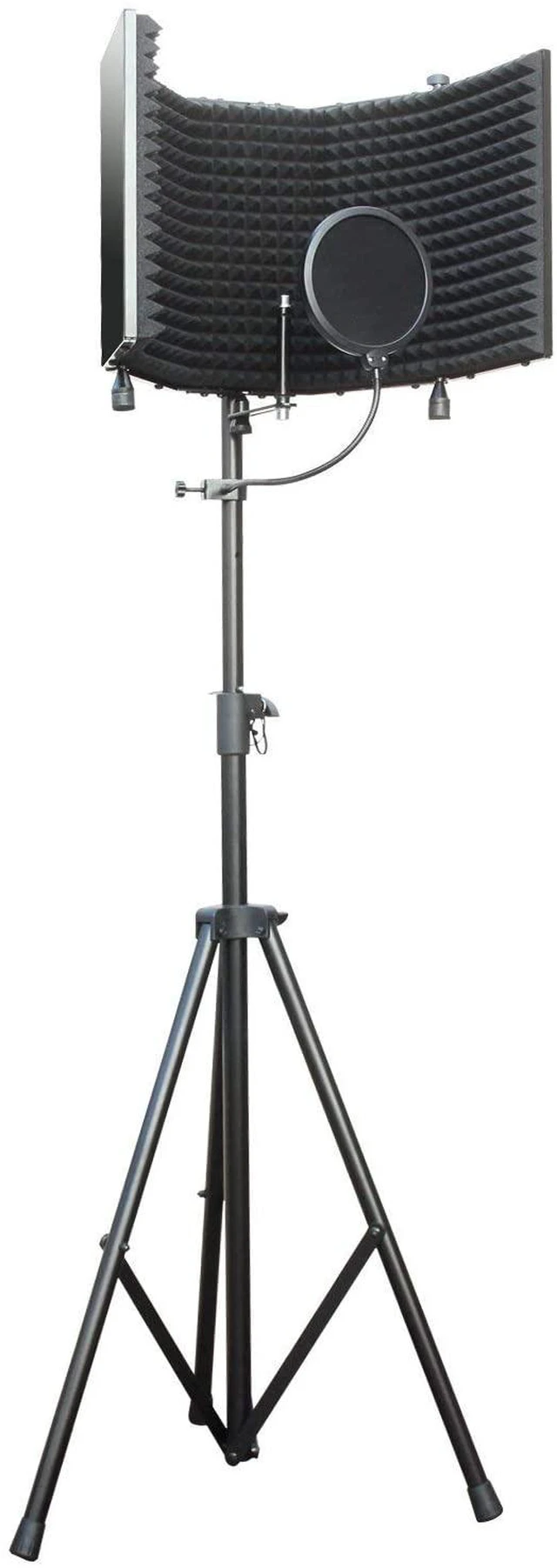 Alt view image 4 of 4 - sE Electronics Gemini II Large-diaphragm Condenser Microphone, AxcessAbles SF-101KIT Recording Studio Kit, AT ATH M30X Bundle