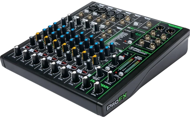 Alt view image 5 of 6 - Mackie ProFX10v3 10-Channel Sound Reinforcement Mixer with Built-In FX
