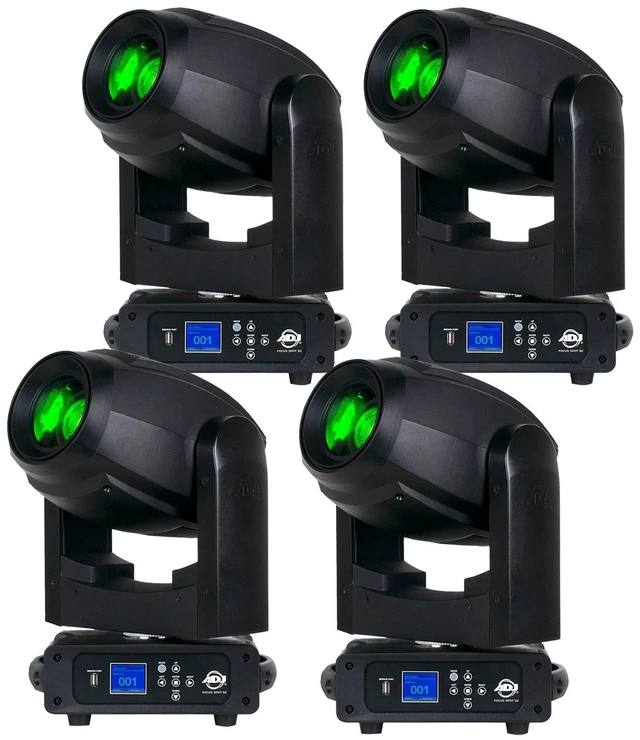 Main image of (4) American DJ Focus Spot 5Z 200 Watt Moving Heads Bundle