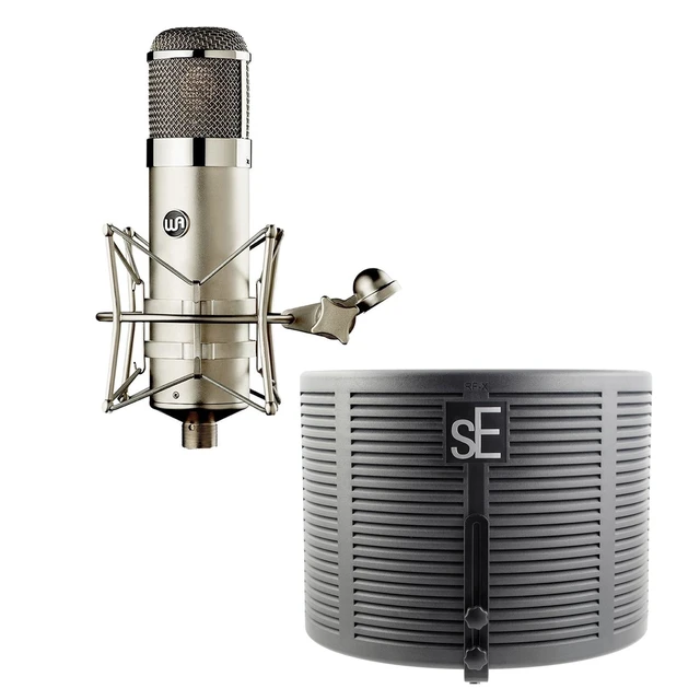 Main image of Warm Audio WA-47 Large-Diaphragm Tube Condenser, sE Electronics RF-X Reflection Filter Bundle