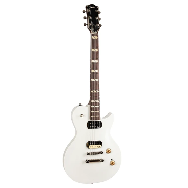 Alt view image 3 of 7 - Godin (050475) Summit Electric Guitar - Trans White, Zoom G1X Pedal, (2) ErnieBall Cables Bundle