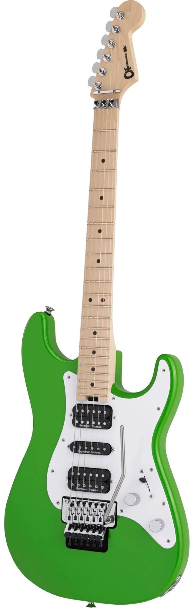 Alt view image 2 of 7 - Charvel Pro-Mod So-Cal Style 1 HSH FR Electric Guitar - Slime Green