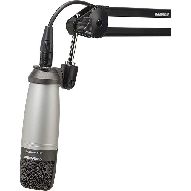 Alt view image 5 of 7 - Samson C01 Large-diaphragm Condenser Microphone