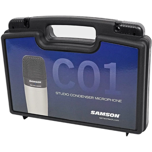 Alt view image 7 of 7 - Samson C01 Large-diaphragm Condenser Microphone