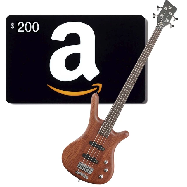 Main image of Warwick Pro Series Corvette Standard 4 String, NTS, Amazon Gift Card $200 Bundle
