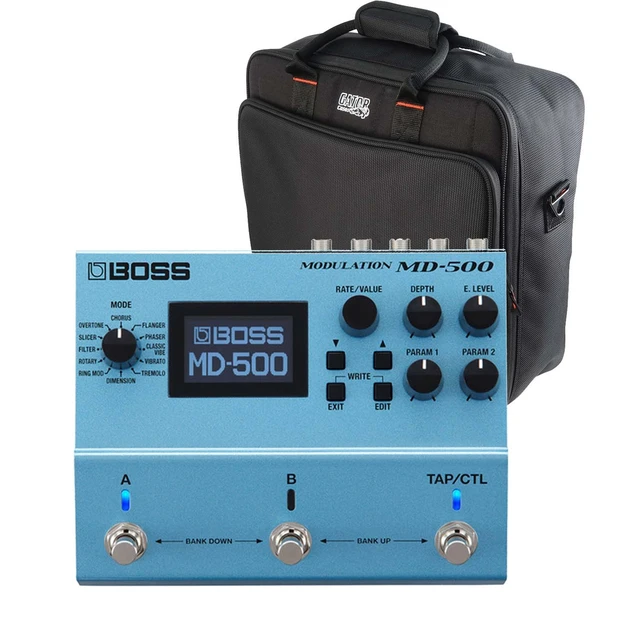 Main image of BOSS MD-500 Effects Pedal Guitars, G-MIXERBAG-1515 Bundle