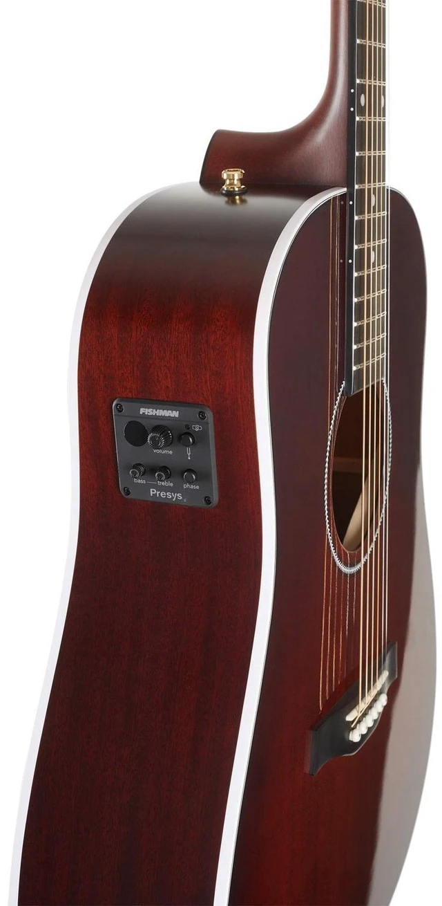 Alt view image 6 of 7 - Seagull (051939) Maritime SWS AE Guitar -Burnt Umber, Gator Economy Wood Case Bundle