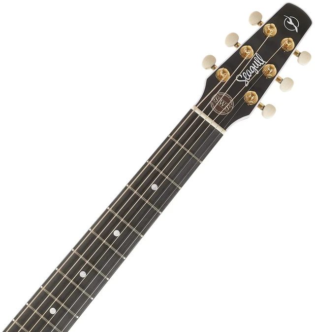 Alt view image 7 of 7 - Seagull (051939) Maritime SWS AE Guitar -Burnt Umber, Gator Economy Wood Case Bundle