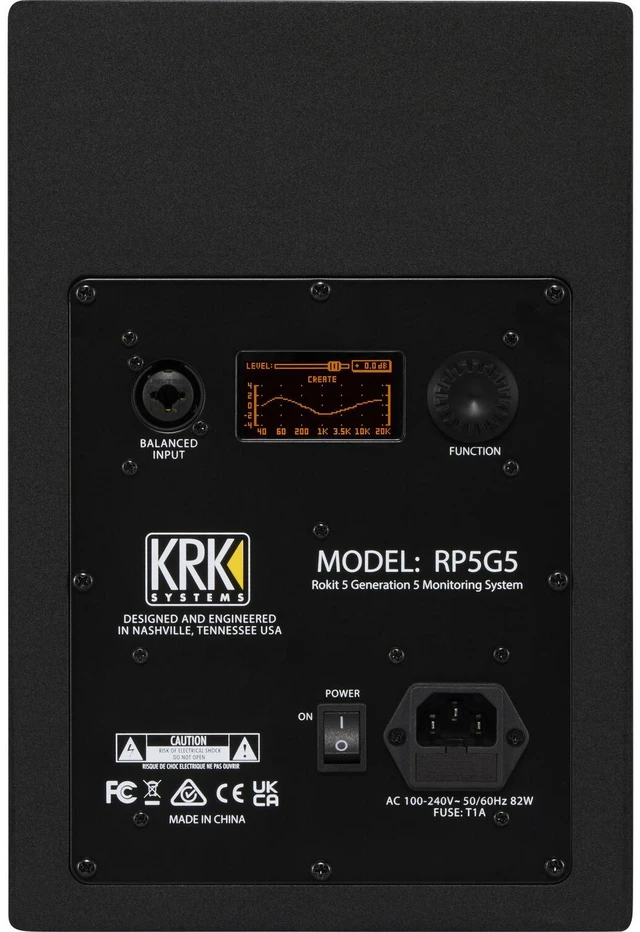 Alt view image 4 of 7 - (2) KRK ROKIT 5 G5 5 Powered Studio Monitor (Black), Tascam TH02 Bundle