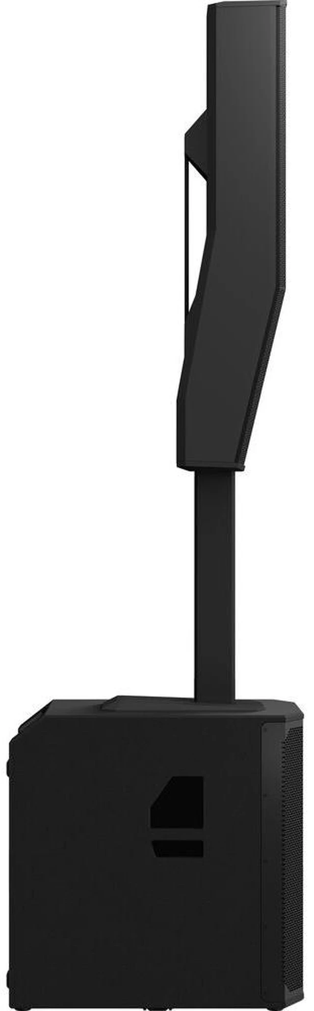 Alt view image 3 of 7 - (2) Electro-Voice Evolve 90 2000W Column PA Speaker (Black) - (2) Evolve Sub Cover - (2) EVOLVE 90 Dolly - (2) XLR Cables Bundle