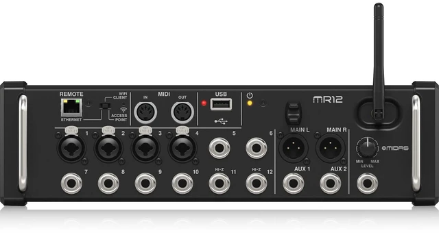 Main image of Midas MR12 12-channel Tablet-controlled Digital Mixer