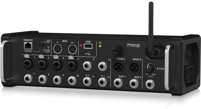Alt view image 3 of 6 - Midas MR12 12-channel Tablet-controlled Digital Mixer