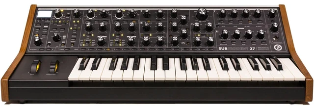 Alt view image 3 of 7 - Moog Subsequent 37 Paraphonic Analog Synthesizer - ATH-M50X - (2) ErnieBall 1/4 Bundle