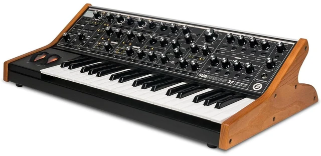 Alt view image 2 of 7 - Moog Subsequent 37 Paraphonic Analog Synthesizer - ATH-M50X - (2) ErnieBall 1/4 Bundle