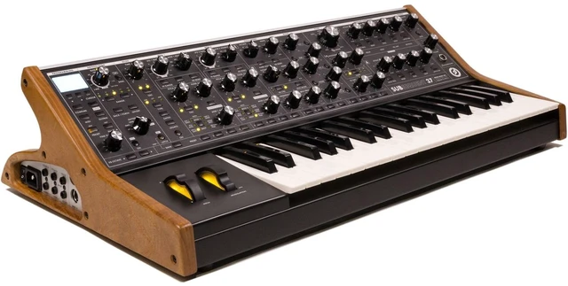 Alt view image 4 of 7 - Moog Subsequent 37 Paraphonic Analog Synthesizer - ATH-M50X - (2) ErnieBall 1/4 Bundle