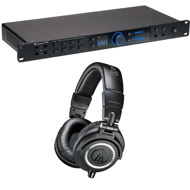 Main image of PreSonus Quantum HD 8 USB-C Audio Interface - Audio Technica ATH-M50X Bundle