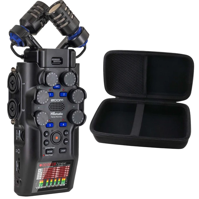 Main image of Zoom H6studio Handheld Recorder - H6 Hard EVA case Bundle