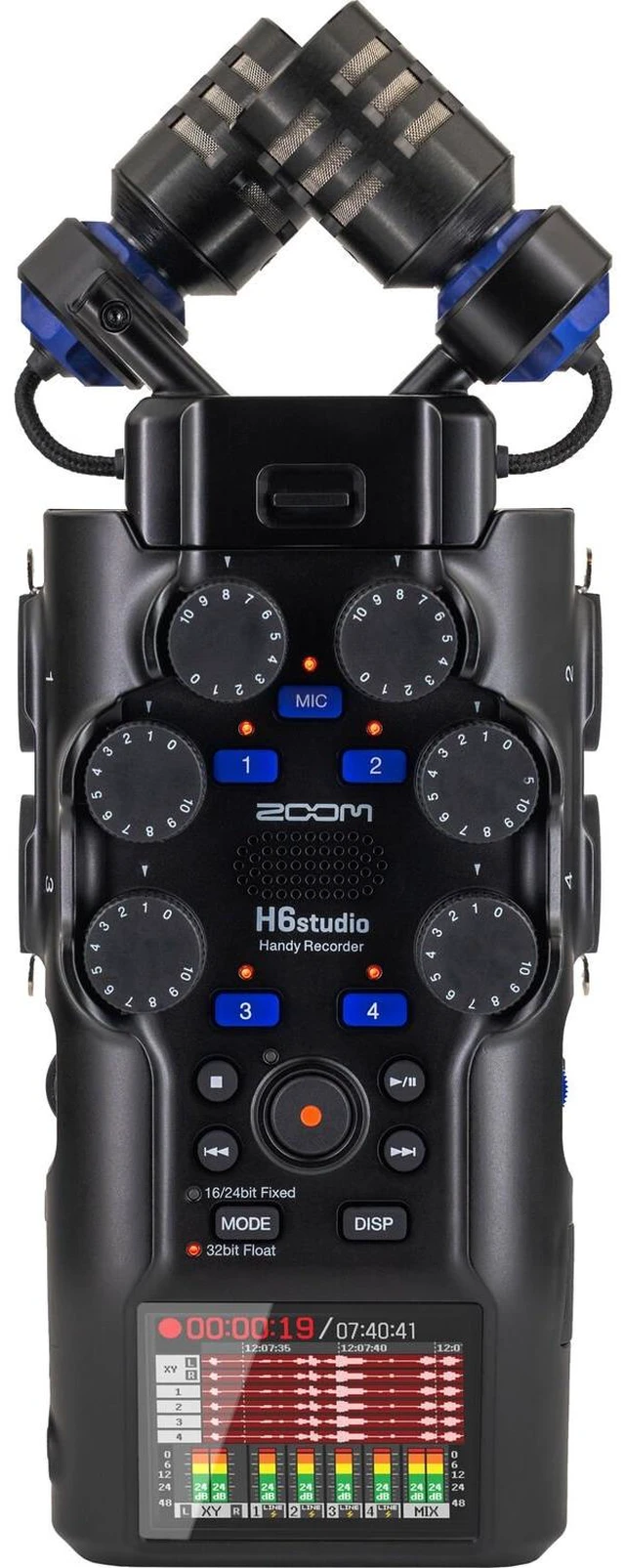 Alt view image 2 of 7 - Zoom H6studio Handheld Recorder - Tascam TH02 Bundle