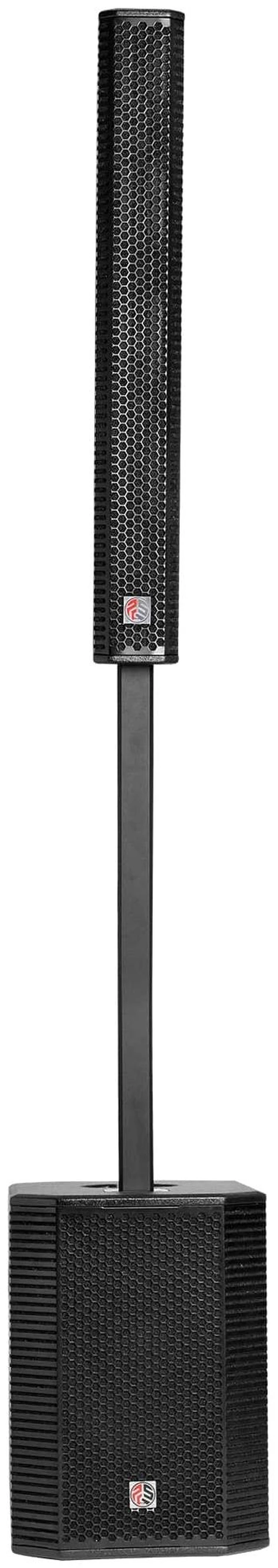 Alt view image 2 of 7 - (2) PSG AUDIO Raptor 3200W 12 Portable Line Array Column PA - PSG Audio EMX16 Mixer - (2) XLR Cables Bundle