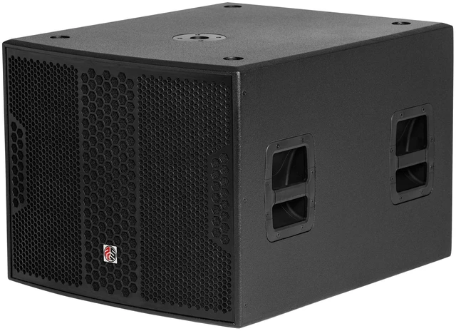 Alt view image 3 of 7 - PSG AUDIO Chaos 18 Active Powered Subwoofer 4000W Peak - Speaker Pole - XLR Cable Bundle