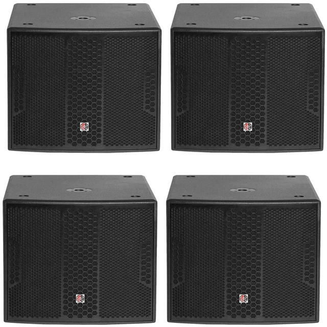 Main image of (4) PSG AUDIO Chaos 18 Active Powered Subwoofer 4000W Peak Bundle