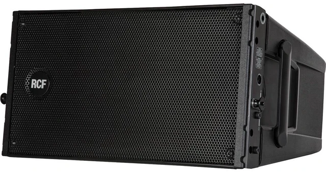 Alt view image 3 of 7 - (2) RCF HDL 10-A 1400W Dual 8 Active Line Array - (2) RCF FL-B LGT - (2) PSG Audio Chaos 18 - (2) Speaker Poles - (4) XLR Cables Bundle