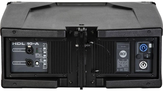 Alt view image 5 of 7 - (2) RCF HDL 10-A 1400W Dual 8 Active Line Array - (2) RCF FL-B LGT - (2) PSG Audio Chaos 18 - (2) Speaker Poles - (4) XLR Cables Bundle