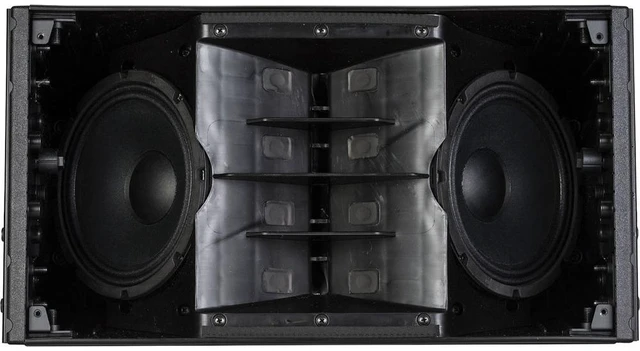 Alt view image 6 of 7 - (2) RCF HDL 10-A 1400W Dual 8 Active Line Array - (2) RCF FL-B LGT - (2) PSG Audio Chaos 18 - (2) Speaker Poles - (4) XLR Cables Bundle