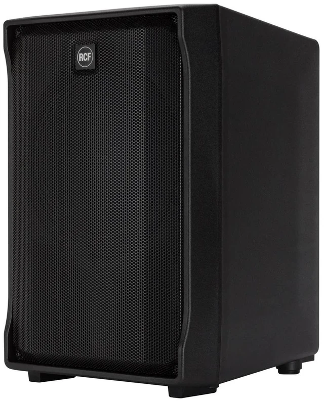 Alt view image 5 of 7 - (2) RCF EVOX J8 Active Portable PA System (Black) - Pyle Compact Dolly - (2) XLR Cables Bundle