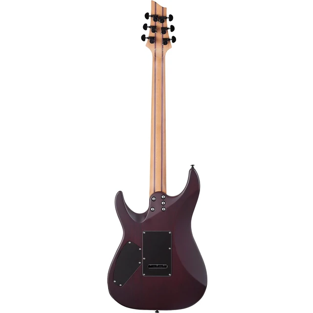 Alt view image 7 of 7 - Schecter C-1 Exotic Ebony Electric Guitar (Natural Satin)