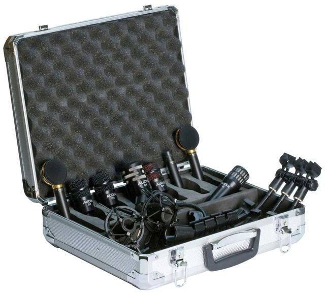 Alt view image 2 of 2 - Audix Studio Elite 8 8-piece Drum Microphone Kit