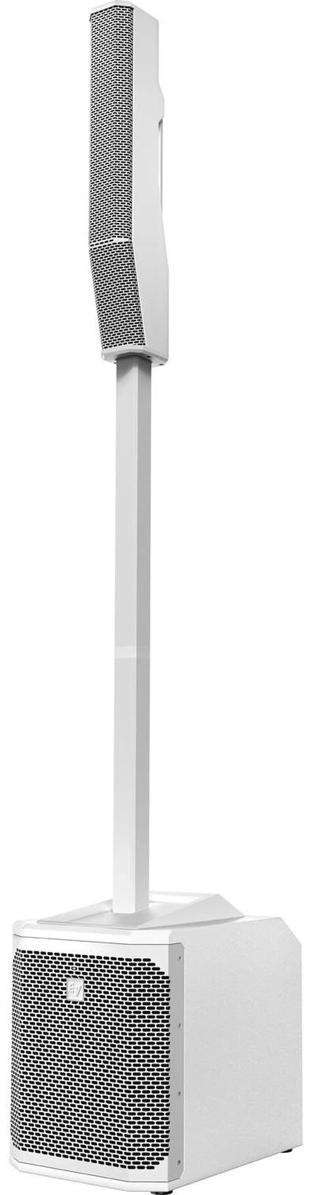 Alt view image 3 of 7 - Electro-Voice EVOLVE 30M Portable 1000W Column Sound System with Mixer & Bluetooth (White)