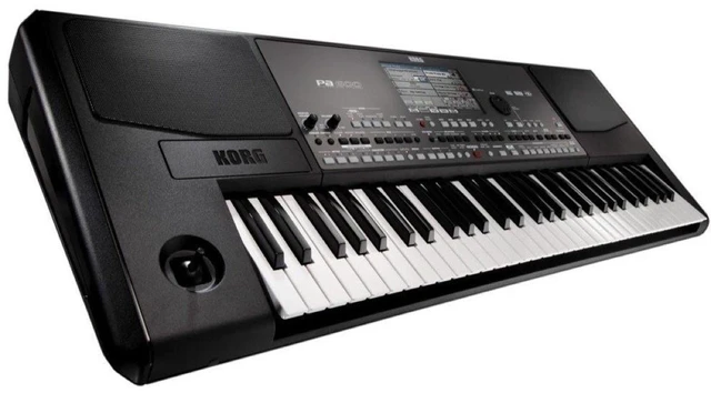 Alt view image 2 of 5 - Korg Pa600 Professional 61-Key Keyboard with Speakers, Gator GKB-61 Bag, (2) 1/4 Cables Bundle