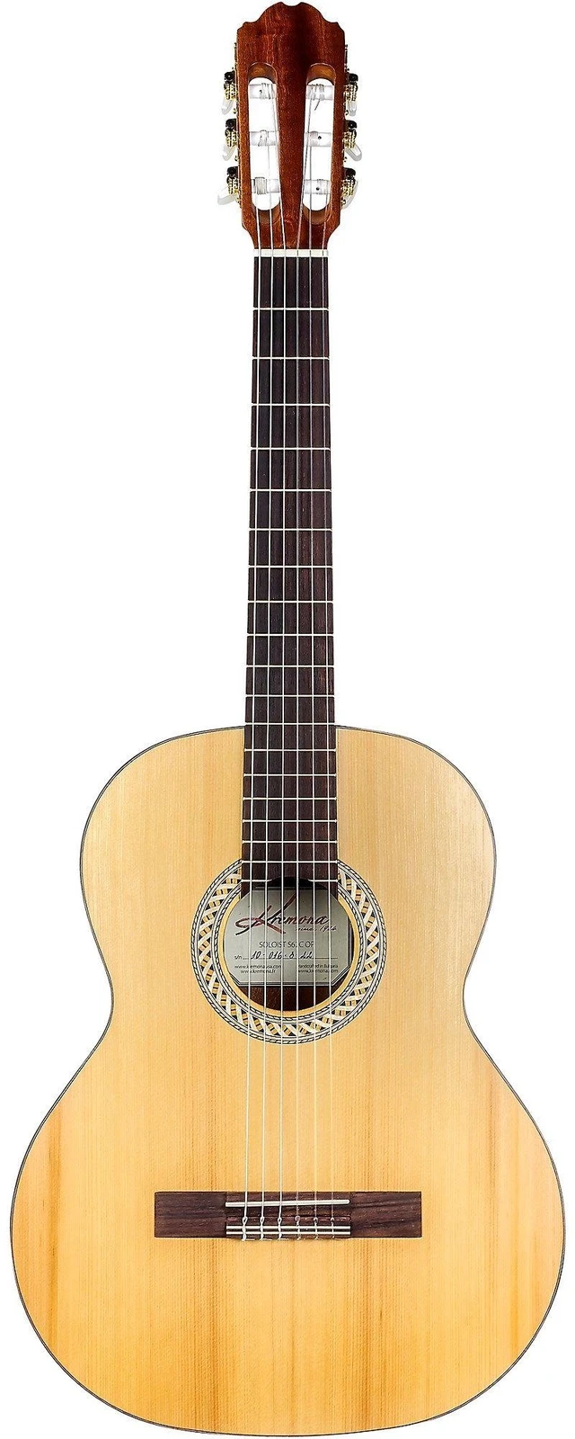 Alt view image 3 of 7 - Kremona Soloist S62C Acoustic Guitar with Bag, LOMEVE Guitar Accessories Kit Bundle