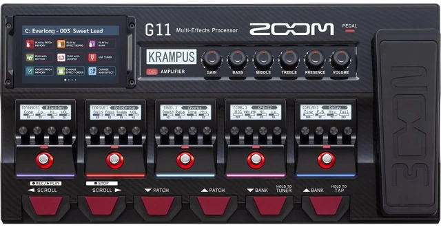 Main image of Zoom G11 Multi-Effects Processor for Electric Guitar