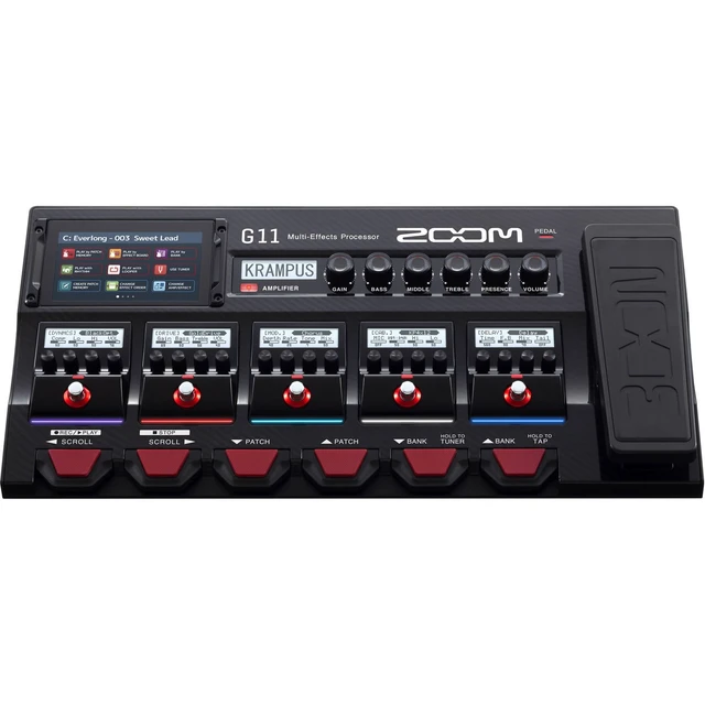 Alt view image 2 of 5 - Zoom G11 Multi-Effects Processor for Electric Guitar