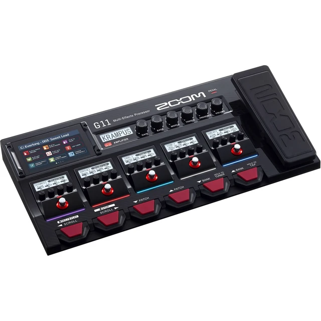 Alt view image 3 of 5 - Zoom G11 Multi-Effects Processor for Electric Guitar