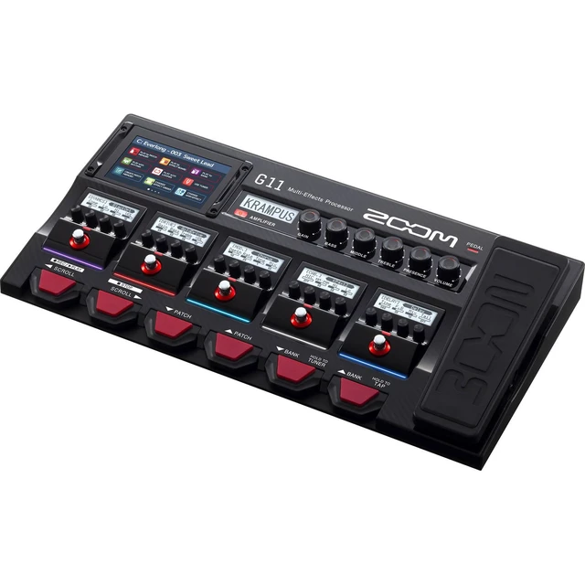 Alt view image 4 of 5 - Zoom G11 Multi-Effects Processor for Electric Guitar