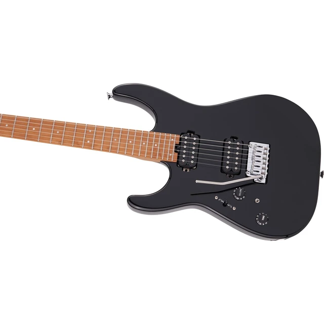 Alt view image 3 of 7 - Charvel Pro-Mod DK24 HH 2PT CM Left-handed - Gloss Black
