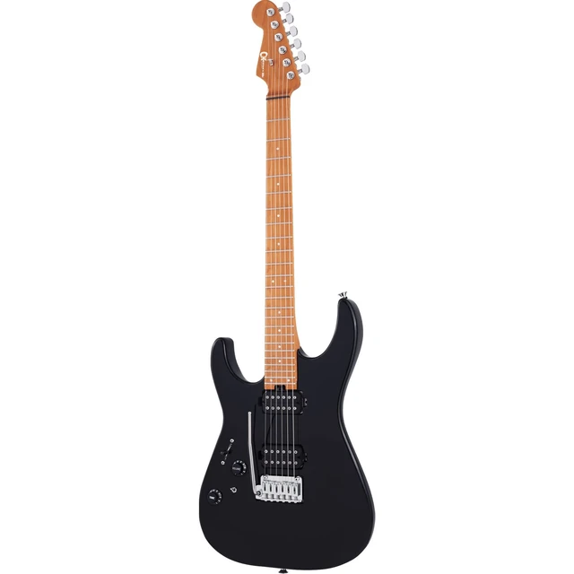 Alt view image 5 of 7 - Charvel Pro-Mod DK24 HH 2PT CM Left-handed - Gloss Black