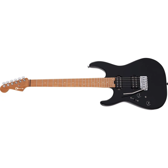 Alt view image 6 of 7 - Charvel Pro-Mod DK24 HH 2PT CM Left-handed - Gloss Black