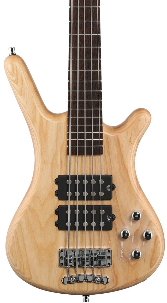 Alt view image 2 of 7 - Warwick Rockbass Corvette $$ 5-String Bass, Natural Transparent Satin, Gator GFW-GTR-SEAT, Stand, Ernie Ball P06077 Bundle