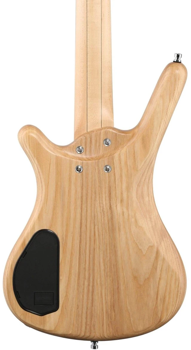 Alt view image 6 of 7 - Warwick Rockbass Corvette $$ 5-String Bass, Natural Transparent Satin, Gator GFW-GTR-SEAT, Stand, Ernie Ball P06077 Bundle